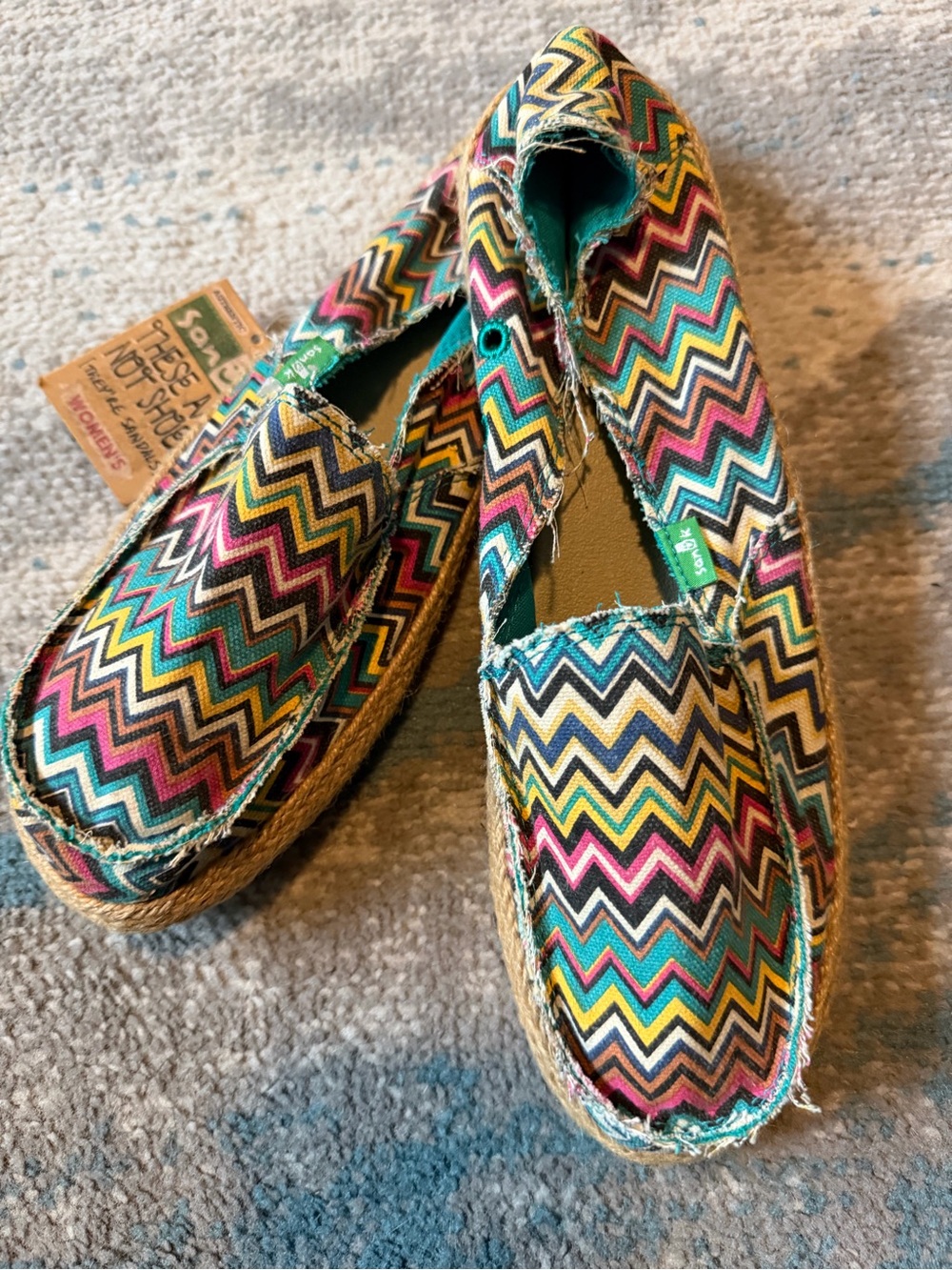 NWT Women's Size 11 Sanuk Funky Fiona Flats